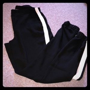 High waisted dress pant jogger